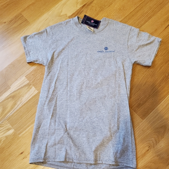 Simply Southern Flip Flops Freedom T Shirt-NWT - Picture 3 of 4